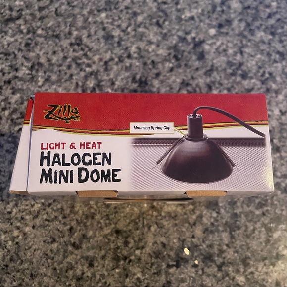 Terrarium Heat Lamp Halogen Mini Dome - Picture 5 of 7
